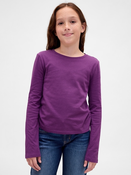 Image number 1 showing, Kids Ruched Side T-Shirt