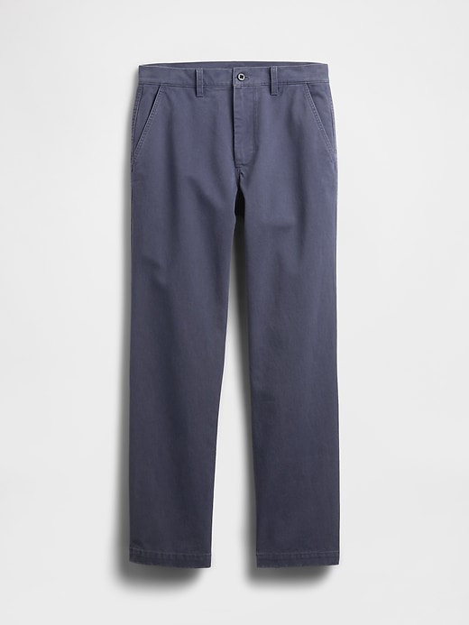 Image number 6 showing, Heavyweight Twill Relaxed Straight Khakis