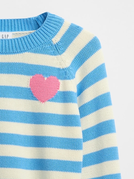 Image number 3 showing, Kids Relaxed Graphic Crewneck Sweater