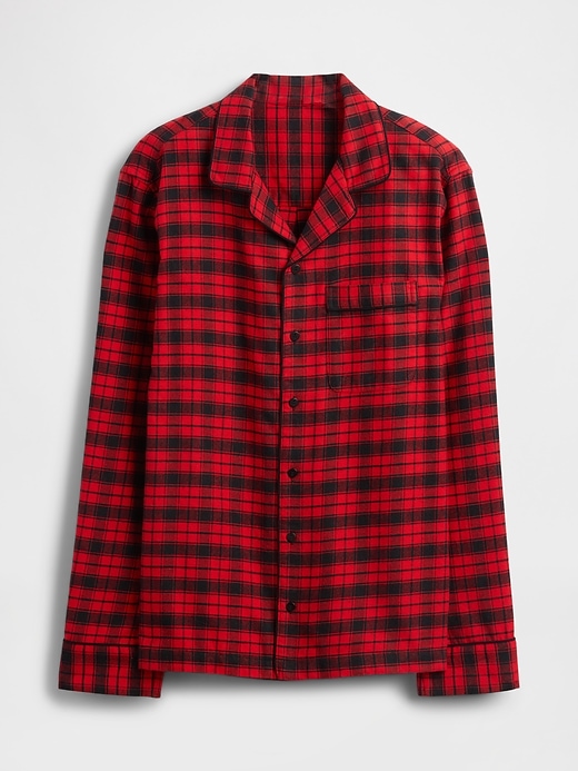 Image number 7 showing, Adult Softest Flannel PJ Shirt