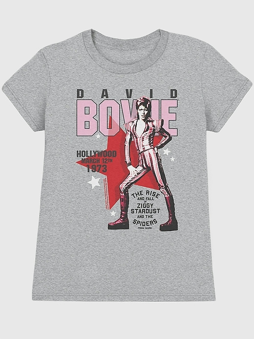 Image number 1 showing, David Bowie Hollywood Ziggy Graphic T-Shirt