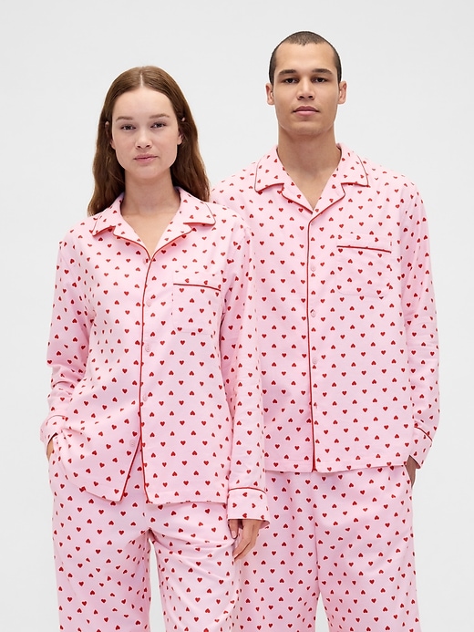 Image number 2 showing, Adult Softest Flannel PJ Shirt