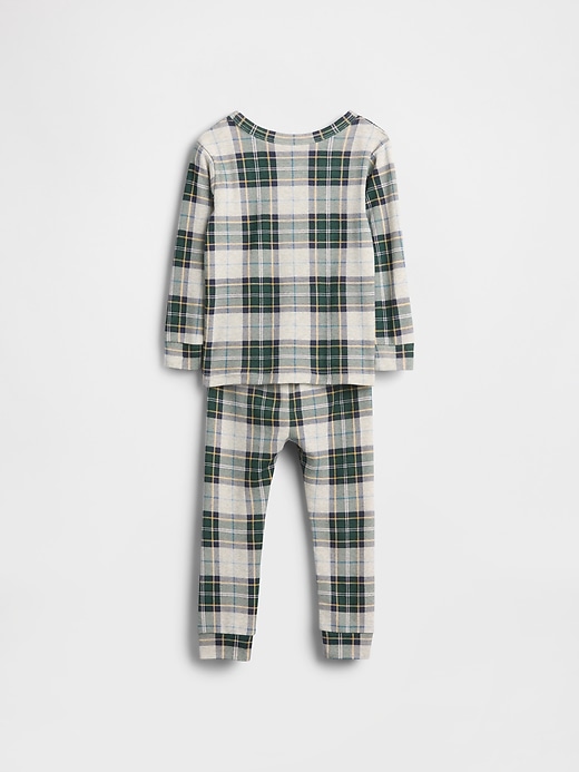 Image number 2 showing, Kids & Baby Organic Brushed Cotton Holiday PJ Set