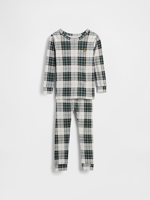 Image number 6 showing, Kids & Baby Organic Brushed Cotton Holiday PJ Set