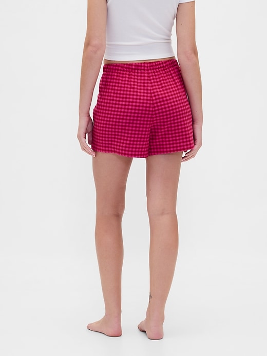 Image number 4 showing, Logo Flannel Boxer Shorts