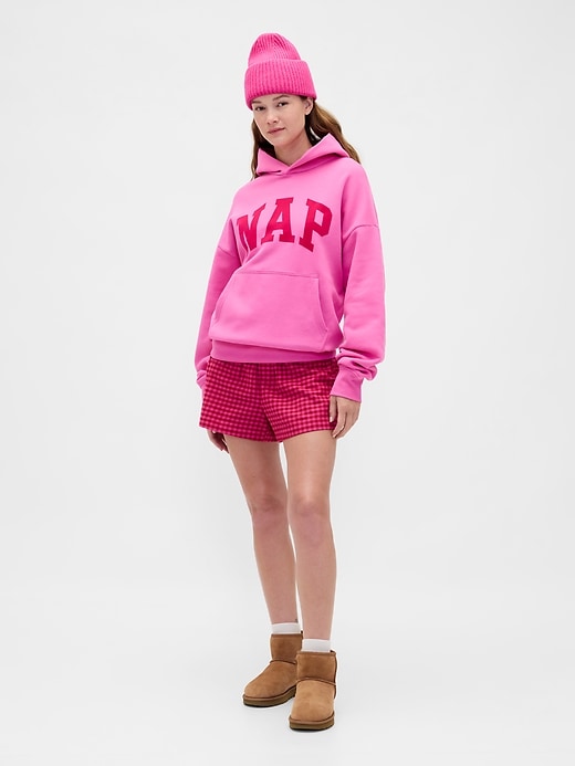 Image number 5 showing, Logo Flannel Boxer Shorts