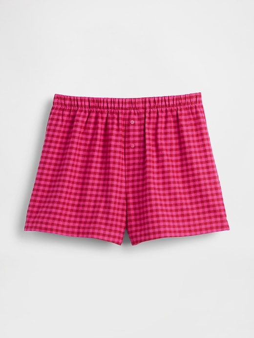 Image number 7 showing, Logo Flannel Boxer Shorts