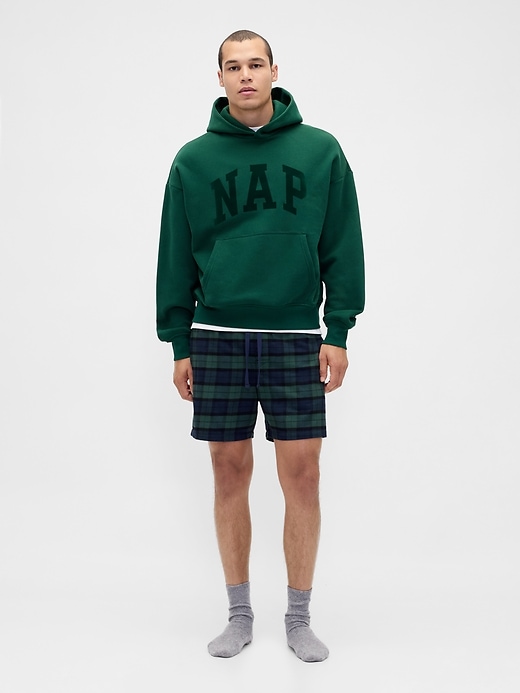 Image number 1 showing, Adult Softest Flannel PJ Boxer Shorts
