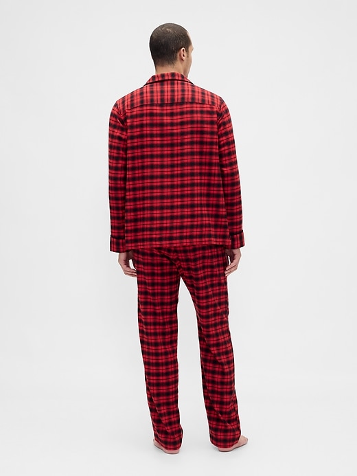 Image number 3 showing, Adult Softest Flannel PJ Set