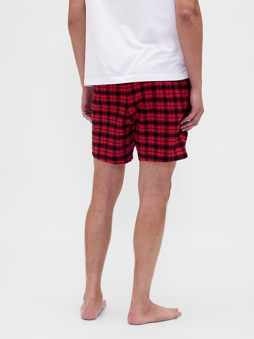 Image number 3 showing, Adult Softest Flannel PJ Boxer Shorts
