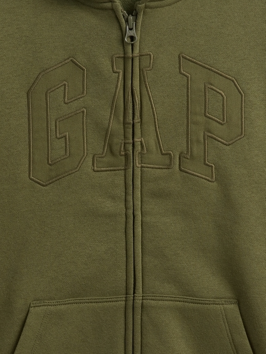 Image number 2 showing, Kids VintageSoft Logo Zip Hoodie