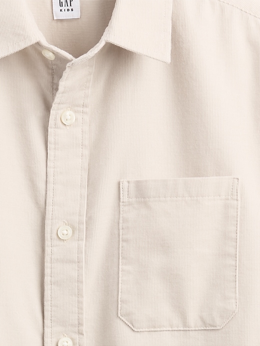 Image number 5 showing, Kids Relaxed Corduroy Shirt