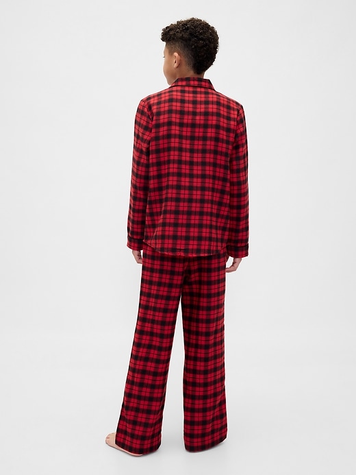 Image number 2 showing, Kids Recycled Flannel PJ Set
