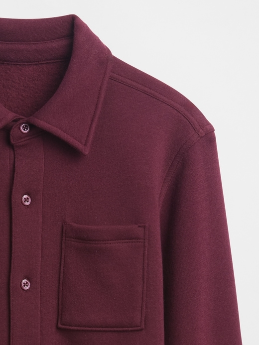 Image number 5 showing, Kids Cozy Button-Front Shirt