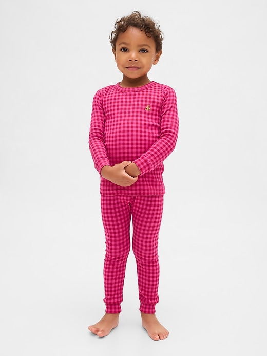 Image number 3 showing, Baby & Toddler Organic Brushed Cotton PJ Set