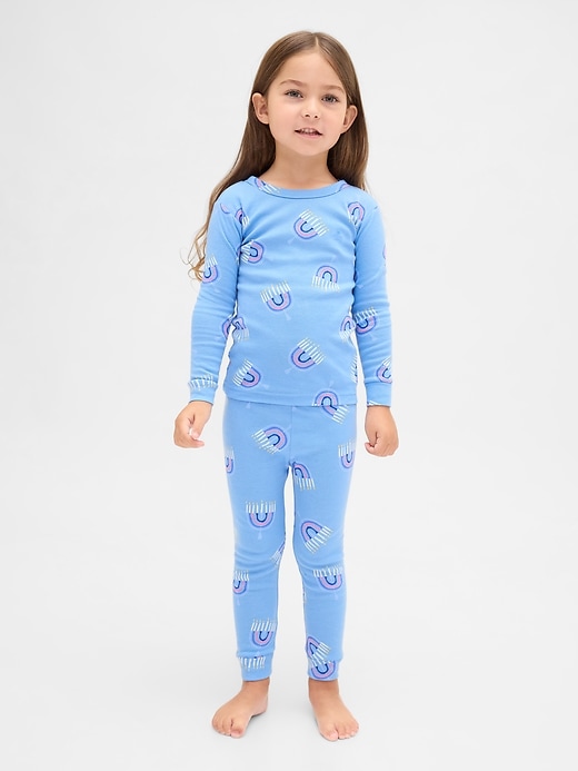 Image number 4 showing, Kids & Baby Organic Brushed Cotton Holiday PJ Set