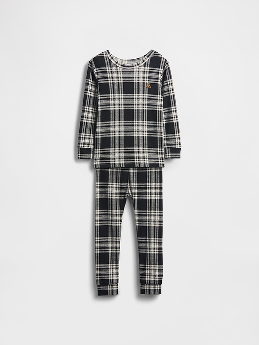 Image number 6 showing, Kids & Baby Organic Brushed Cotton Holiday PJ Set