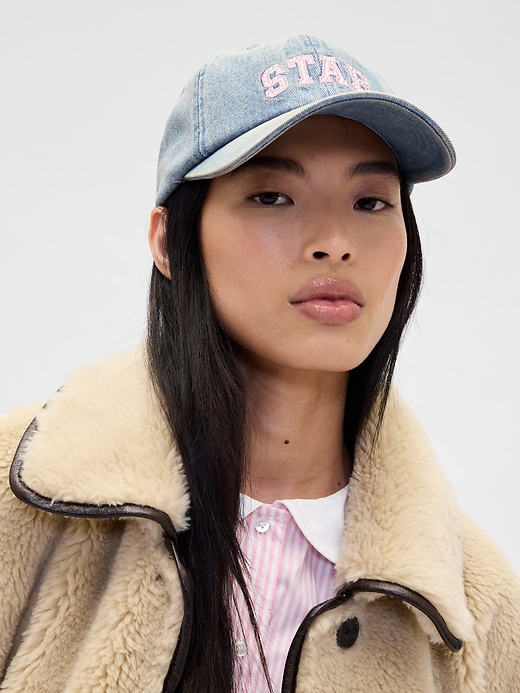 Image number 1 showing, Gap × Sandy Liang Logo Baseball Hat