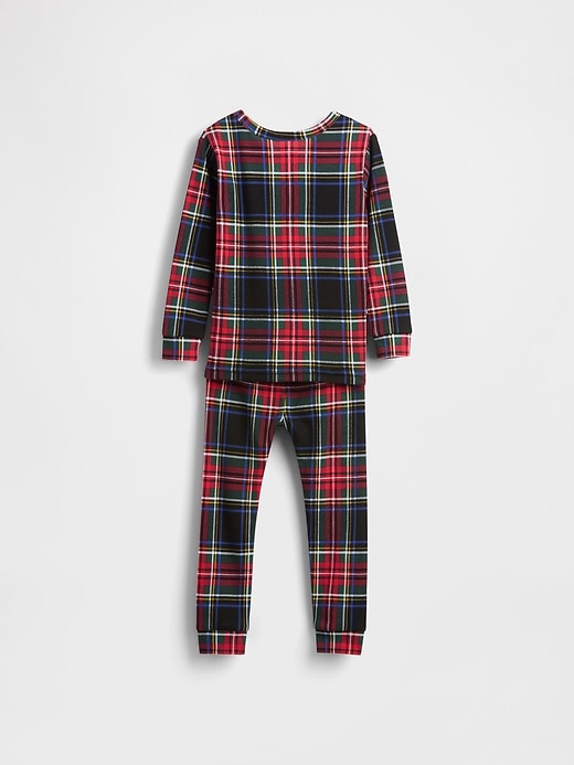 Image number 2 showing, Kids & Baby Organic Brushed Cotton Holiday PJ Set