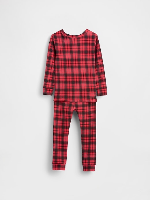 Image number 2 showing, Kids & Baby Organic Brushed Cotton Holiday PJ Set