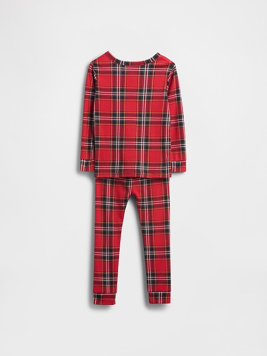 Image number 2 showing, Kids & Baby Organic Brushed Cotton Holiday PJ Set