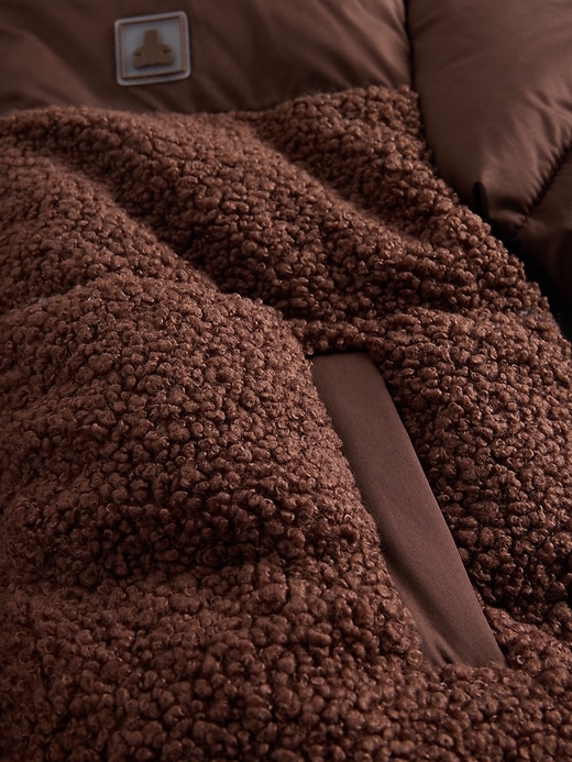 Image number 4 showing, Baby & Toddler Recycled Sherpa Bear Puffer Jacket