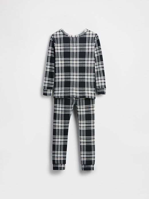 Image number 2 showing, Kids & Baby Organic Brushed Cotton Holiday PJ Set