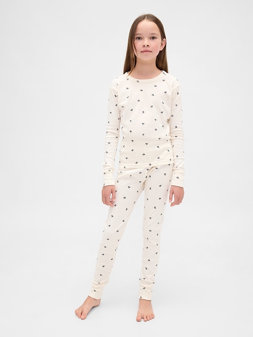 Image number 5 showing, Kids & Baby Organic Brushed Cotton Holiday PJ Set