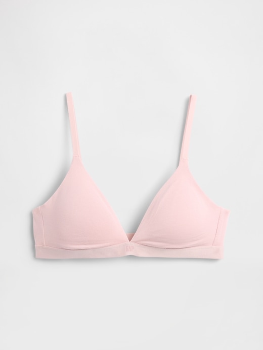 Image number 5 showing, Organic Stretch Cotton Triangle Bra