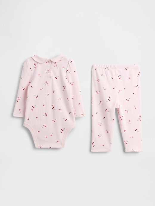 Image number 2 showing, Baby First Favorites Supima® Cotton Bodysuit Outfit Set