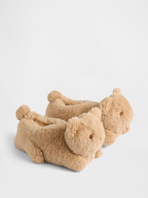 Image number 1 showing, Kids Brannan Bear Cozy Slippers