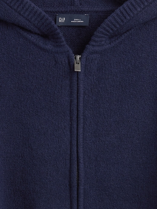 Image number 4 showing, CashSoft Sweater Zip Hoodie