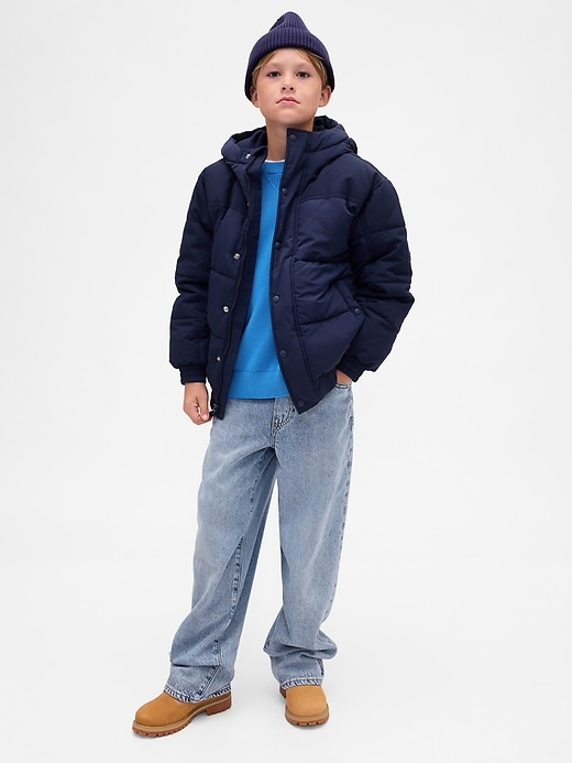 Image number 4 showing, Kids Relaxed Crewneck Sweater