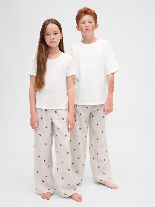 Image number 1 showing, Kids Recycled Flannel PJ Pants