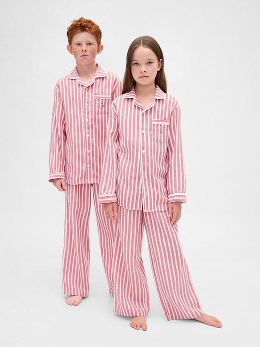 Image number 1 showing, Kids Recycled Flannel PJ Set