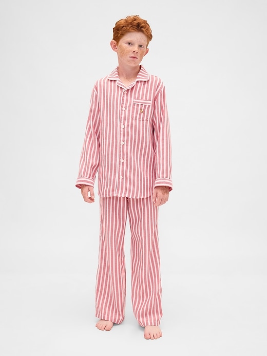 Image number 3 showing, Kids Recycled Flannel PJ Set
