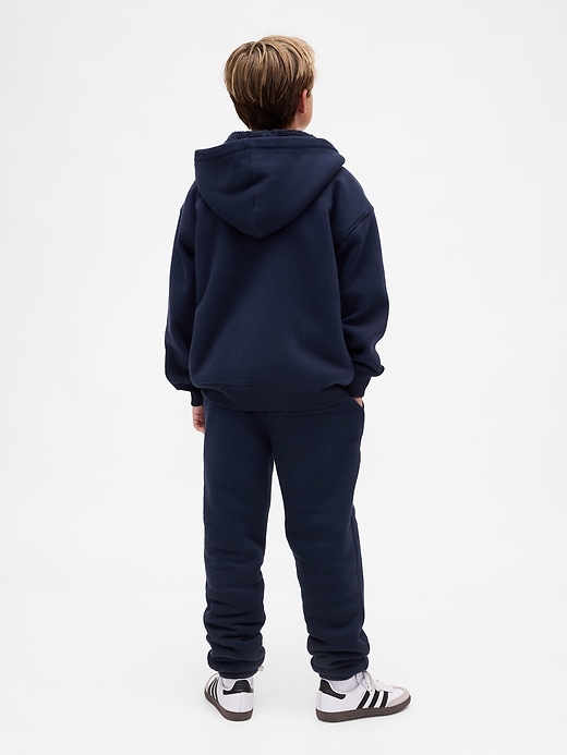 Image number 3 showing, Kids Relaxed Sherpa-Lined Joggers