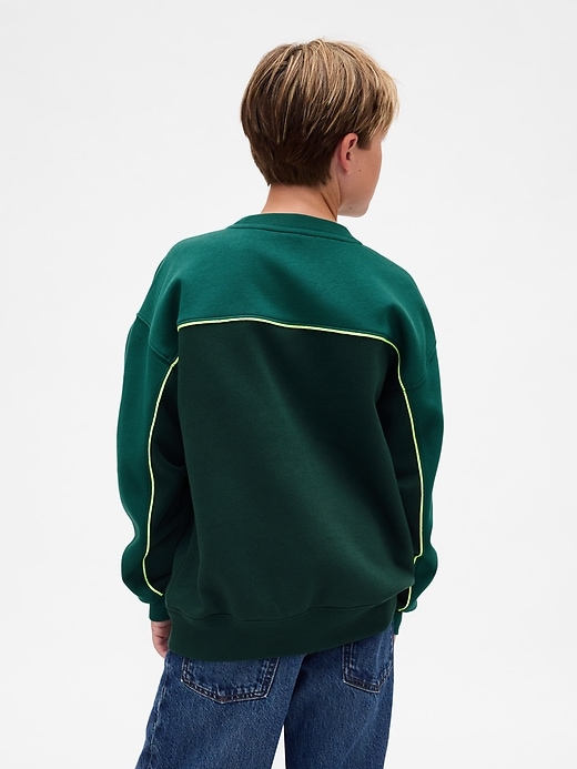 Image number 3 showing, Kids VintageSoft Colorblock Logo Sweatshirt