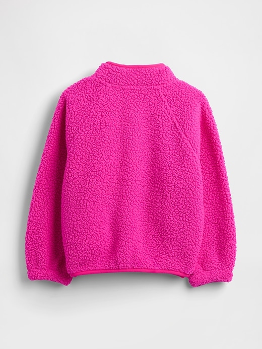 Image number 2 showing, Baby & Toddler Sherpa Half-Zip Pullover