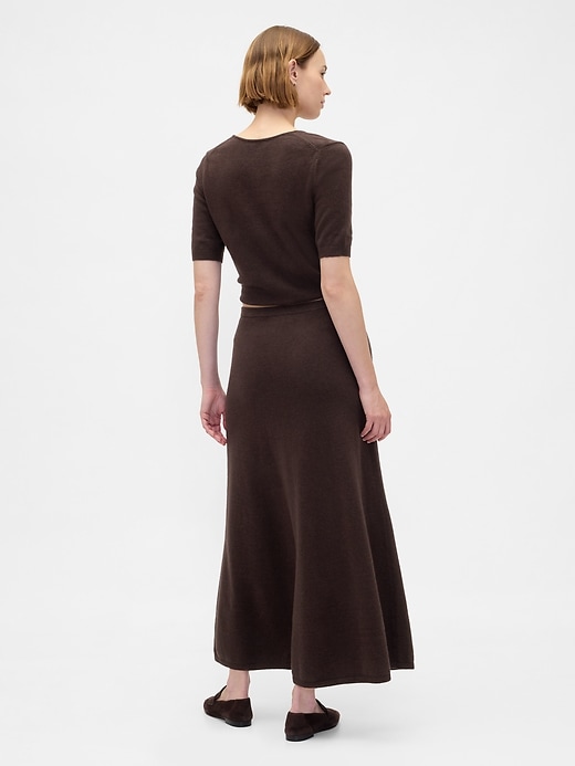 Image number 2 showing, CashSoft Maxi Sweater Skirt