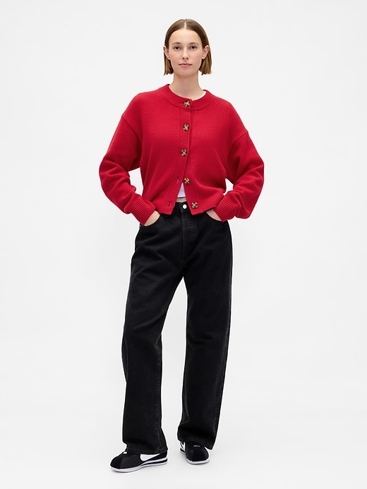 Image number 2 showing, CashSoft Oversized Chunky Cardigan