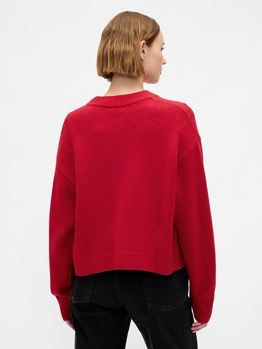 Image number 3 showing, CashSoft Oversized Chunky Cardigan