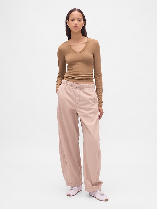 Image number 2 showing, Sheer Modern Rib T-Shirt