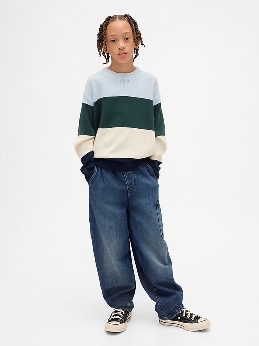 Image number 4 showing, Kids Relaxed Crewneck Sweater