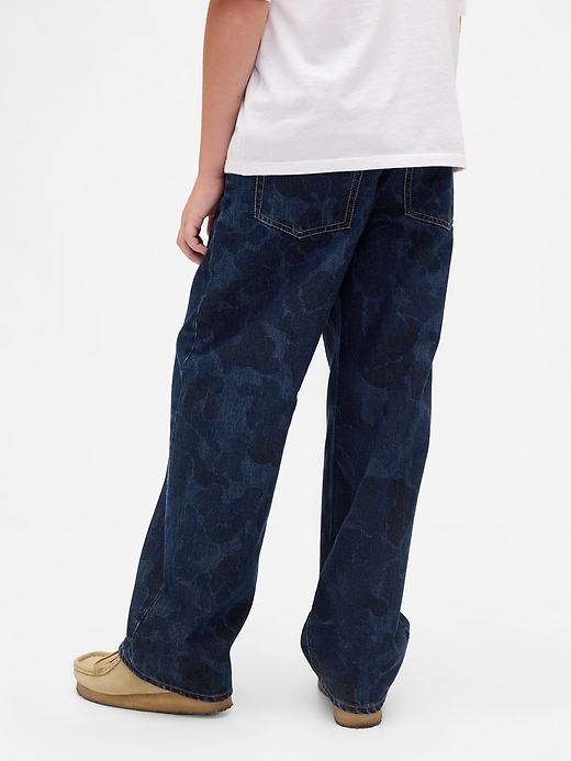 Image number 4 showing, Kids Camo Easy Baggy Jeans