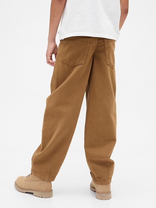 Image number 4 showing, Kids Baggy Taper Jeans