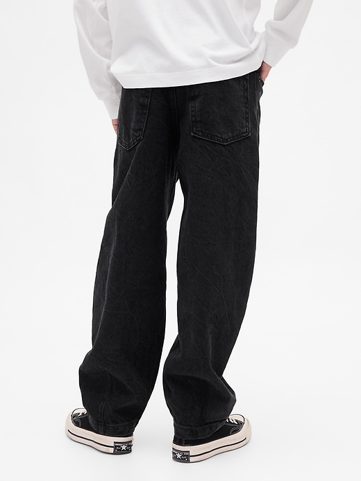 Image number 4 showing, Kids Baggy Taper Jeans