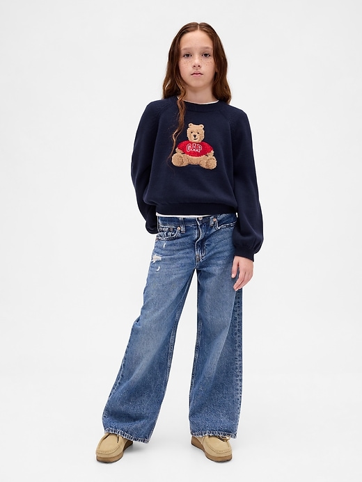 Image number 4 showing, Kids Brannan Bear Logo Sweater