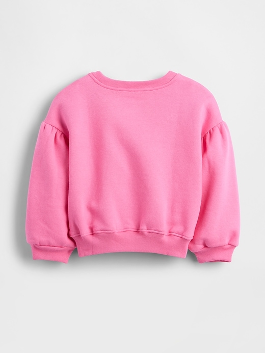 Image number 3 showing, Gap × Disney Baby & Toddler VintageSoft Logo Bubble Sweatshirt