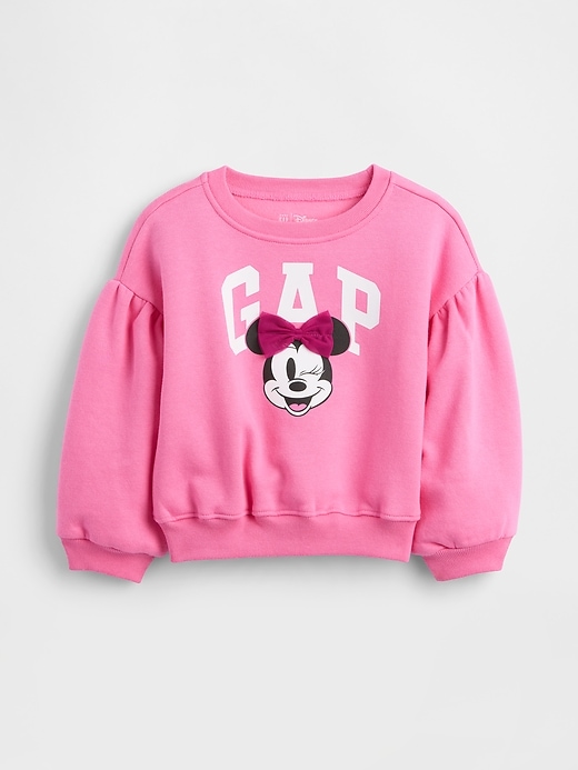 Image number 2 showing, Gap × Disney Baby & Toddler VintageSoft Logo Bubble Sweatshirt